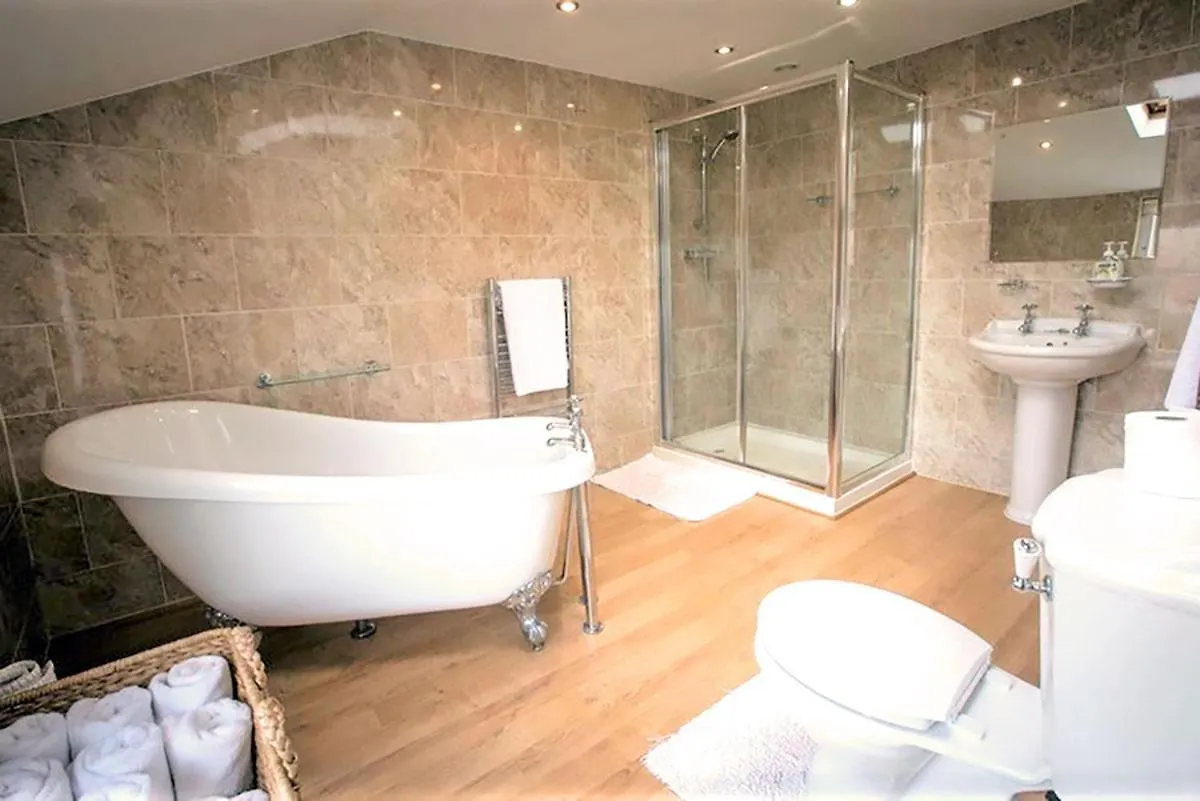 Vila Manor Farm Holiday Cottages Reighton Velká Británie